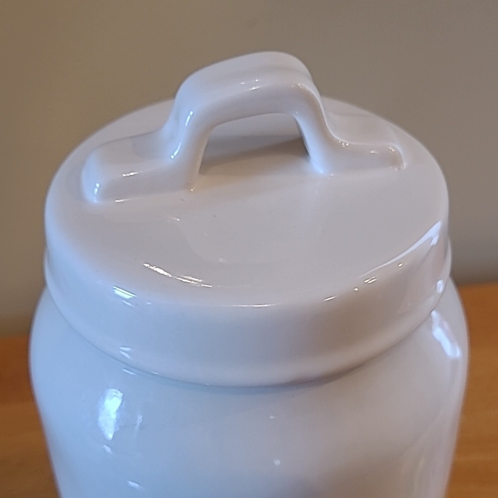 RAE DUNN ARTISAN COLLECTION BY MAGENTA White 'Coffee' Ceramic Canister - Picture 7 of 14